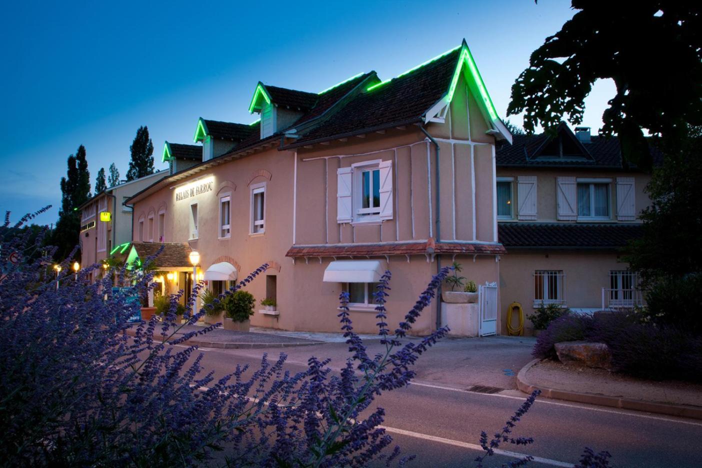 Logis Hotel - Restaurant - Spa - Le Relais De Farrou Villefranche-de-Rouergue Exteriér fotografie